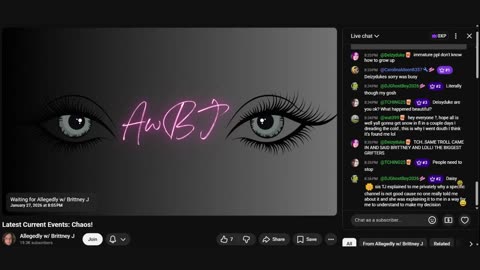 Latest Current Events..Chaos!