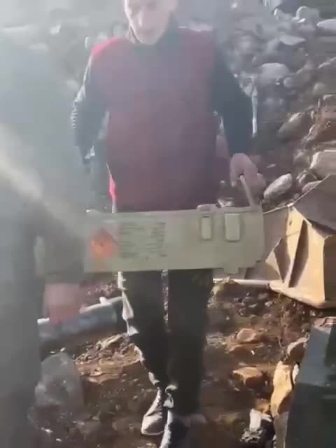 The Israeli military intercepted a large convoy of weapons inside Syria.