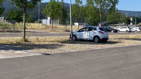 Guy's Friend Crashed While Trying to Drift