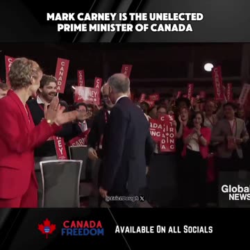 Mark Carney Becomes Canada's Unelected Prime Minister