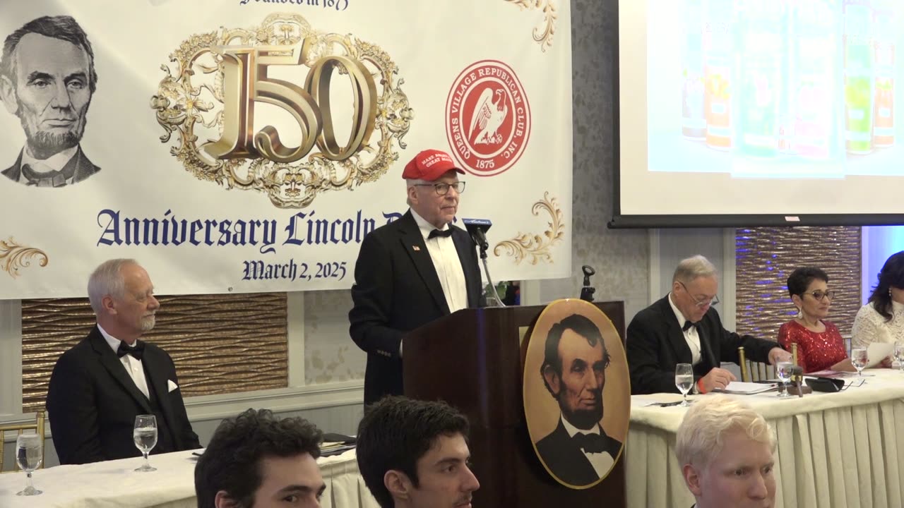 Welcome to the 150th Anniversary Lincoln Dinner