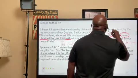 Episode 1441: Whose faith is it? Obtained and a gift