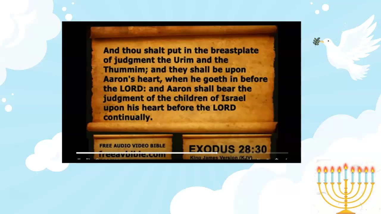 Audio Bible with KJV text Exodus Chapter 28