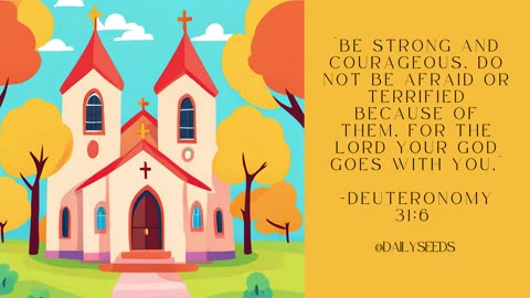 Deuteronomy 31:6 | A Prayer For Strength & Courage