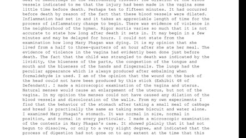 DR H F HARRIS, Sworn In For The State, 31st To Testify