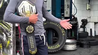 Alex Pereira Goes Back to Tyre Shop After Beating Magomed Ankalaev