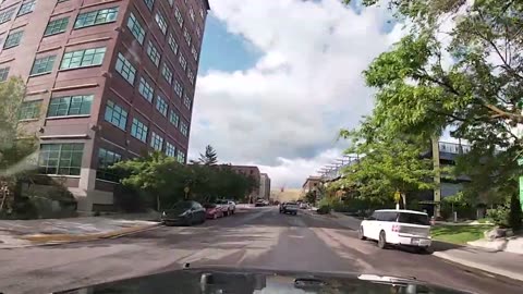 Driving Streets of Missoula Mt -6th most Dangerous city in Montana