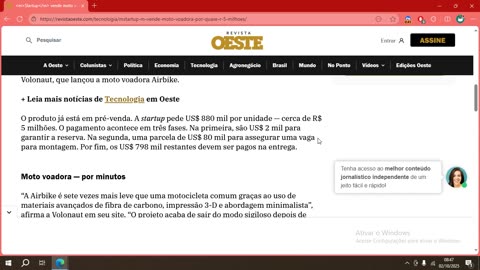 Startup vende moto voadora por quase R$ 5 milhões .mp4