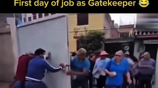 😂🚪 You Won't Believe This Hilarious Entrance Block! | FunFM