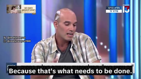 "I'm asking if it's more important for you to help Palestinians than Jews"