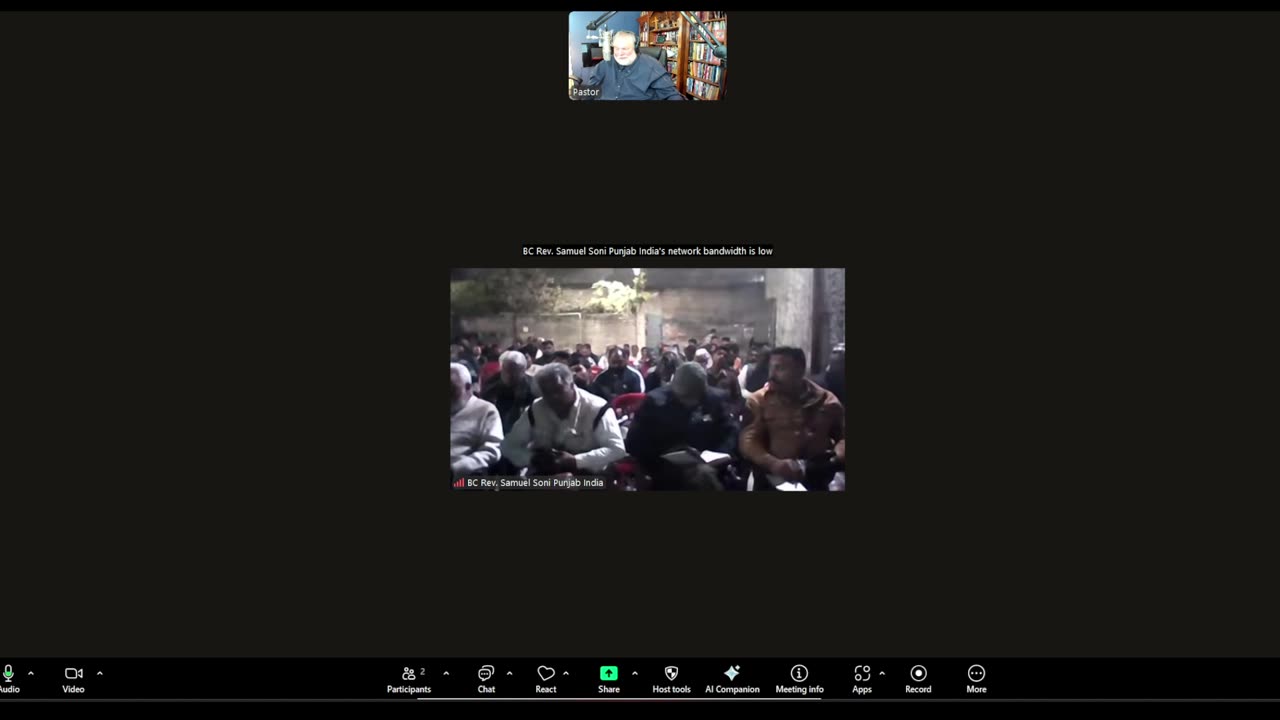 Leadership Meeting for Pastors and India 2026 Launch