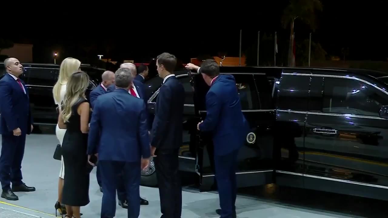 . @POTUS departs the international Gaza Peace Summit and heads back to the airport