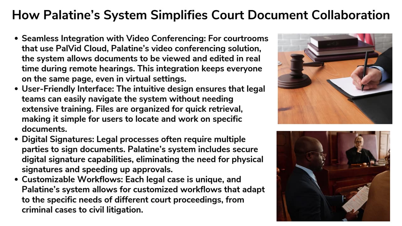 Quick Guide to Court Document Collaboration - Palatine Technology Group