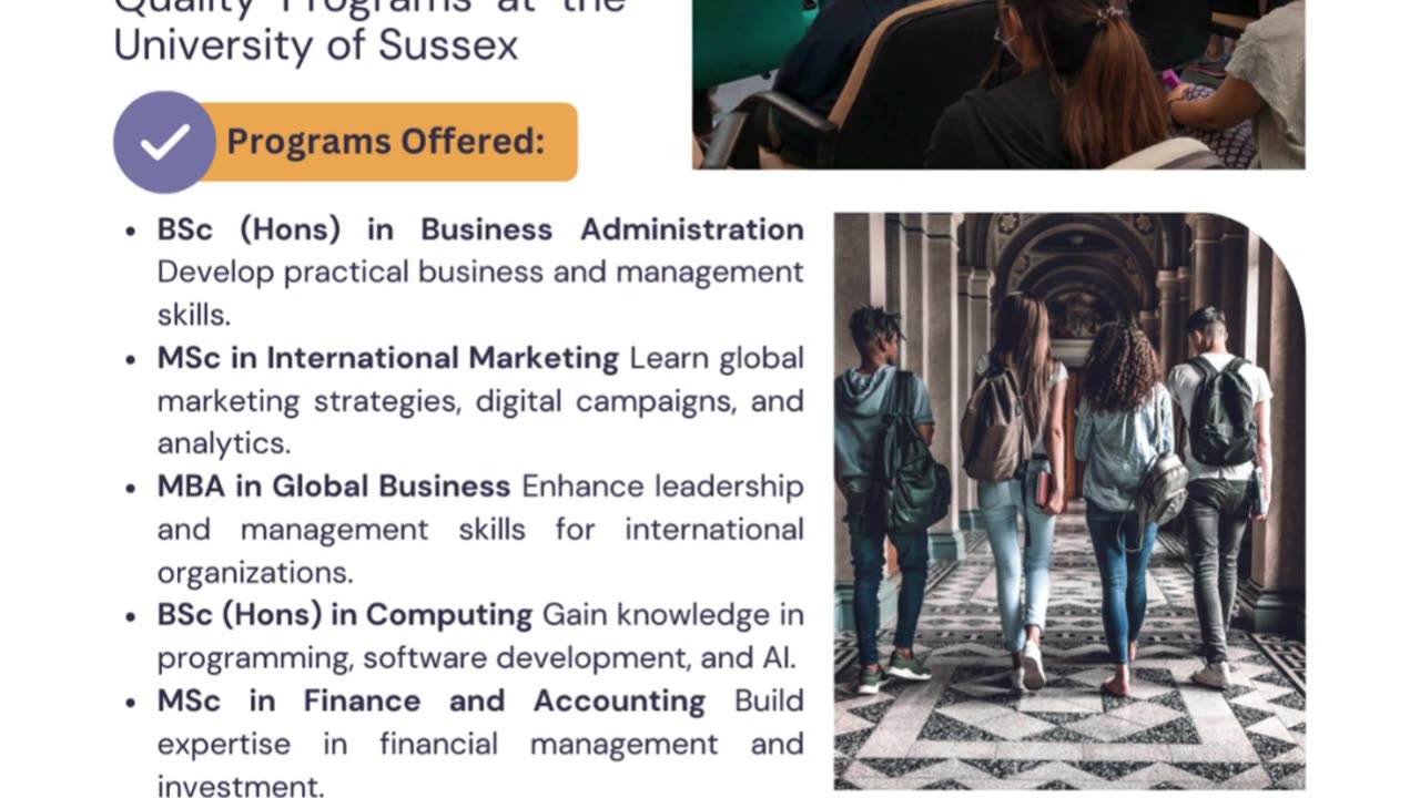 Your Path to Success: University of Sussex & Divine Associates Ltd
