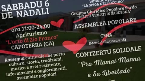 Cabuterra: Rassegna Culturale Itinerante STOP COLONIZZAZIONE SARDEGNA.