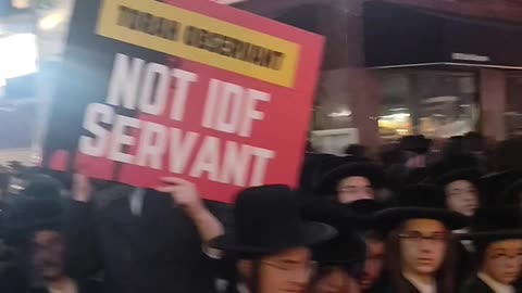 Orthodox Jews: "Torah observant, no IDF servant"