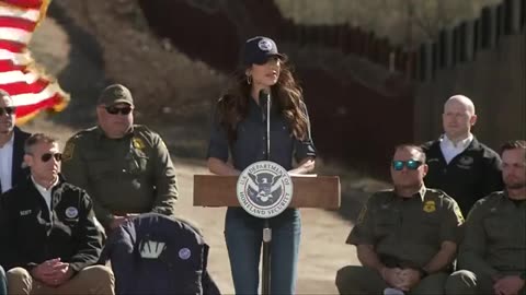 WATCH LIVE: DHS Secretary Kristi Noem holds press conference.