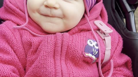 Baby Kayla Making Funny Faces — So Cute 😝💛