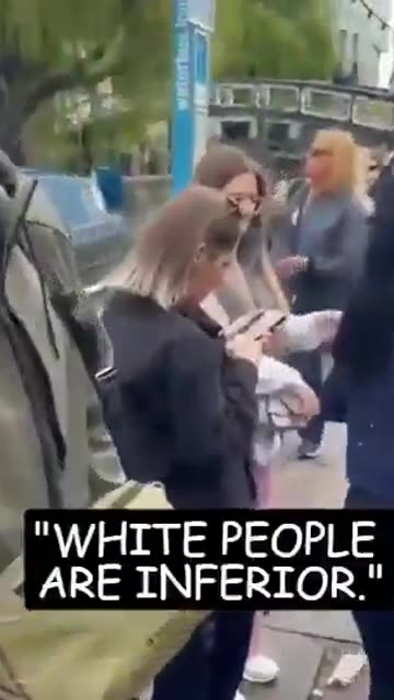 “White people are inferior.”