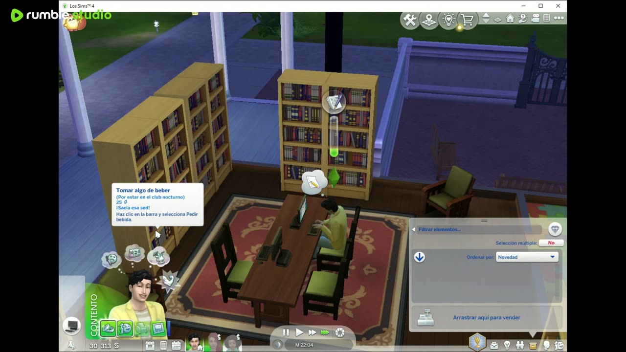 Sims 4 reto florear sim