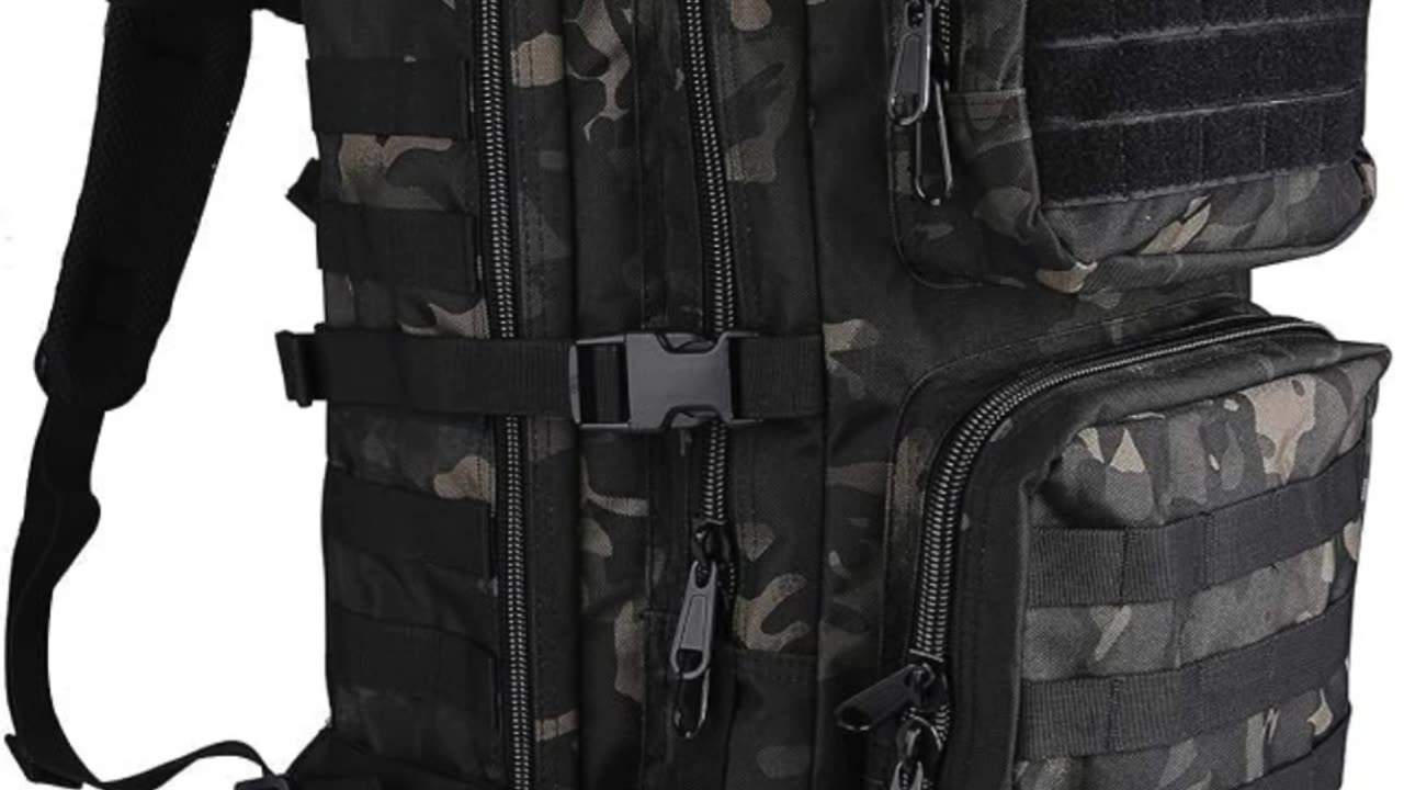 Mochila tática para 3 dias