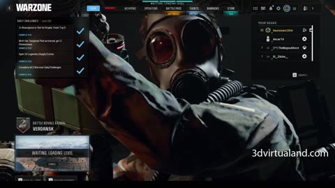 Call of Duty: Warzone Season 06 The Haunting | Wed, Fri and Sun 19:00 pm cdt