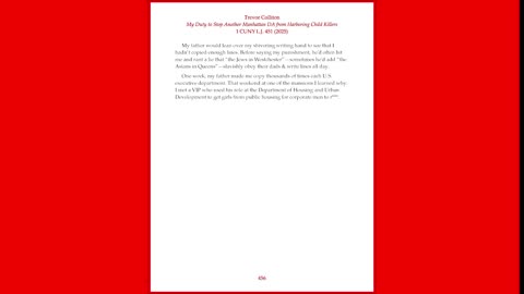 (PART 21) My Duty to Stop Another Manhattan DA from Harboring Child Killers