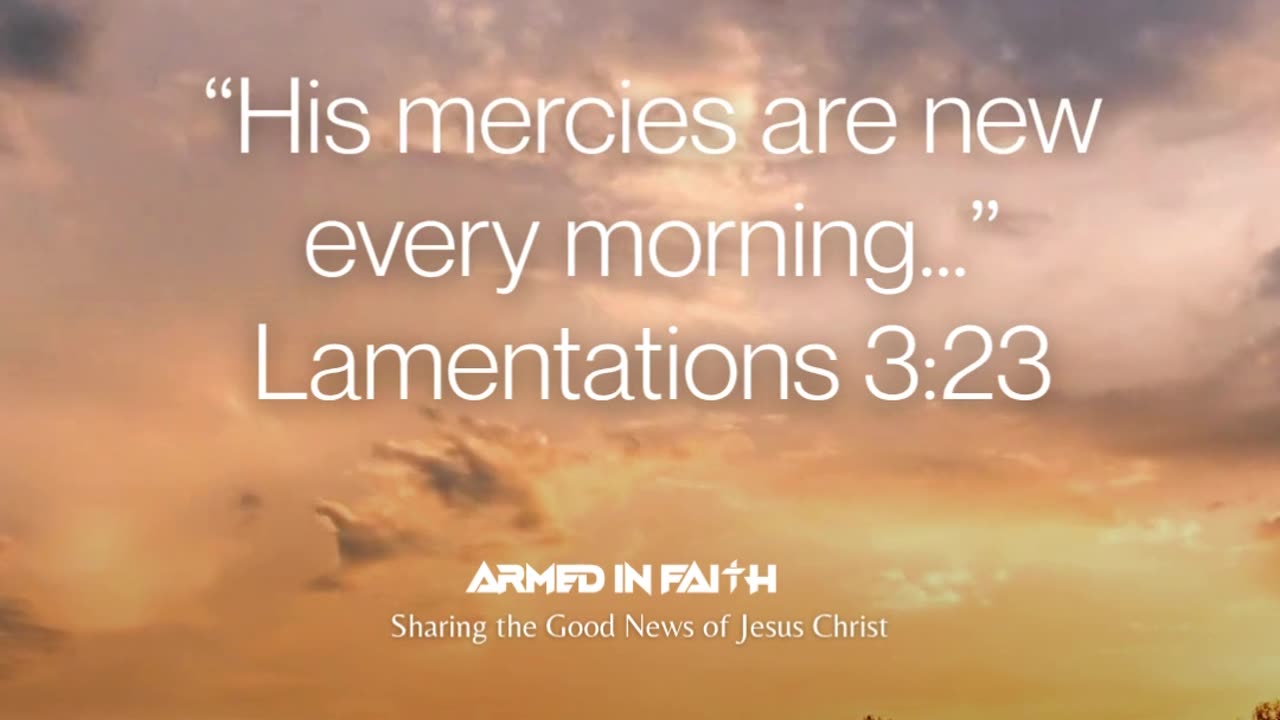 New mercies. New mindset.