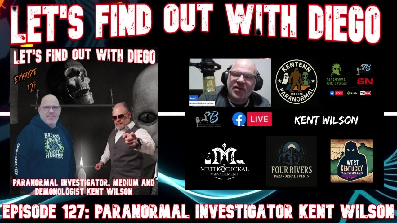 Episode 127: Paranormal Investigator, Medium and Demonologist Kent Wilson
