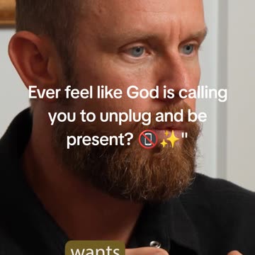 God is calling us to unplug from the noise