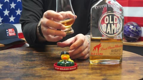 Jake Faulkerson - Old Camp Peach Pecan Whiskey Neat Pour Review