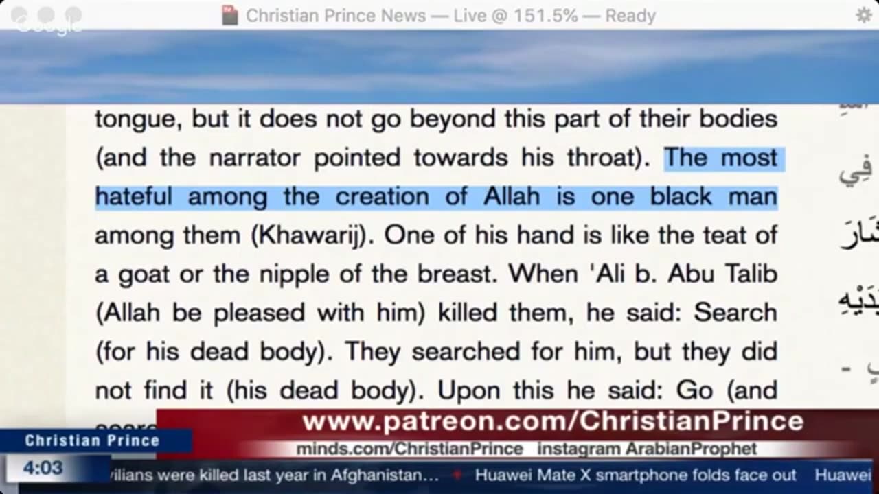 Christian prince Muhammad received satanic verses