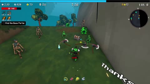 Projectile Speed test 1: Ogre and Chunkers