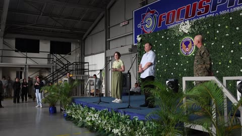 B-Roll: Philippines SecDef Teodoro, US Ambassador Carlson Address Philippine