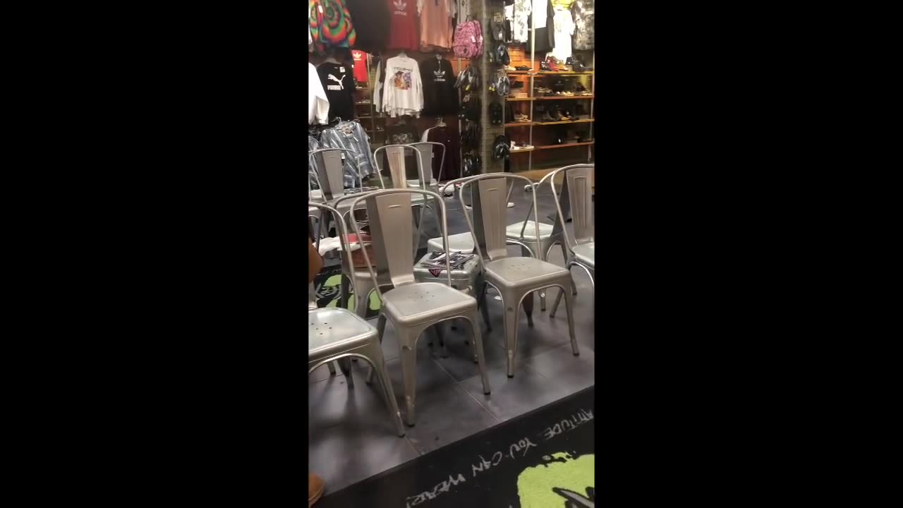 Misbehaving Teenage Couple Causing A Scene, Attacking Customers & Staff At Journeys