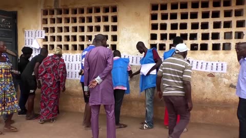 Central African Republic goes to vote as Touadera seeks third term