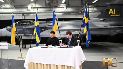 Ukraine could get 150 advanced Swedish fighter jets