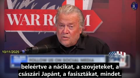 【HU】Bannon: Teljes körű gazdasági háborúban állunk a KKP-val