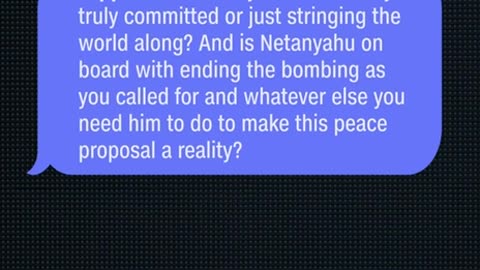 Jake Tapper about texting with Trump.