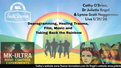 Cathy O'Brien, Dr. Juliette Engel & Lynne Expose MK Ultra on TruthStream: Oz & Disney Panel