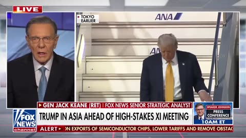 Xi is 'very much aware' of Trump's DOMINANT global position: Jack Keane