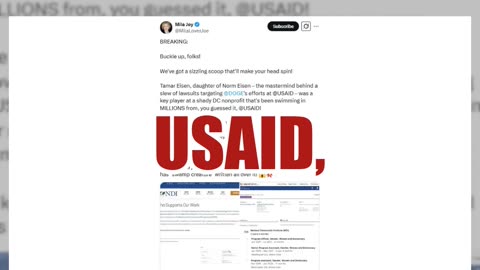 Fact Check: Norm Eisen's Daughter Is NOT The Tamar Eisen Who Worked For USAID-Funded Organization