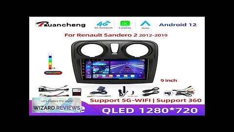 Android 12 Car Radio Multimedia Video Player for Renault Logan 2 Sandero Review