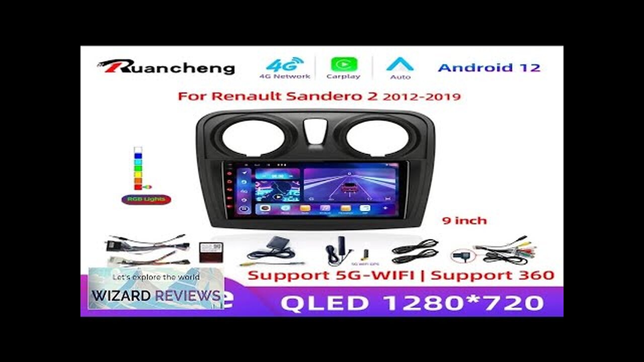 Android 12 Car Radio Multimedia Video Player for Renault Logan 2 Sandero Review