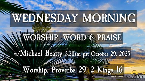 🌞WEDNESDAY MORNING💖