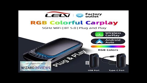 Lelv Wired to Wireless CarPlay RGB BOX Adapter for OEM Car Radio Review