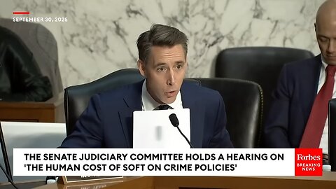 BREAKING NEWS: All Hell Breaks Loose As Hawley Ruthlessly Confronts Ex-Biden Advisor Over Report