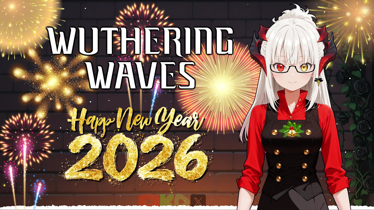 New Years fireworks and First time playing Wuthering Waves