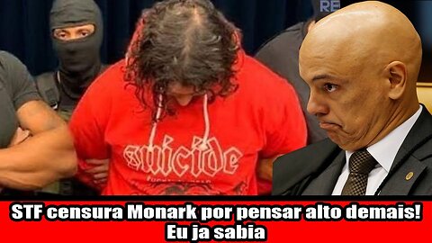 STF censura Monark por pensar alto demais! Eu ja sabia