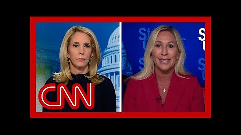 Rep. Marjorie Taylor Greene responds after Trump calls her a traitor